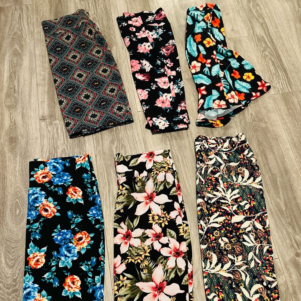 Lula Roe Skirts (6) total XL